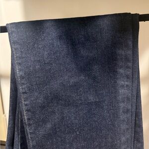 AG Adriano Goldschmied Dark Blue Straight Jeans